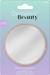 Demeliss Beauty – Espejo Ventosa – Lupa de Aumento X10 – Maquillaje y depilación preciso