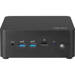 MSI Cubi NUC 1M Intel Core 7 150U (14th Gen) Barebone, NUC, SFF, Mini Computer, HTPC, (NO RAM, NO Storage, NO OS), Intel Graphics/DDR5/Dual ThunderBolt 4/Dual HDMI/Dual LAN/WiFi 6E/BT 5.3/VESA