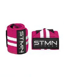 STAMINA FITNESS Elastische polsbandages fuchsia