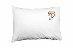 Bona Basics, Funda de cojín Decorativa, decoración del hogar, para sofá, cafetería, Tamaño: 50x35 cm, Color: Blanco