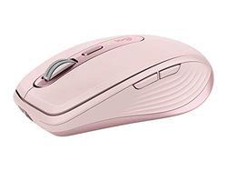 Logitech MX Anywhere 3 Compact Performance Mouse, draadloos, comfortabel, snel scrollen, 4000 DPI, aanpasbare knoppen, USB-C, Bluetooth, Apple Mac, iPad, Windows-pc, Linux, Chrome