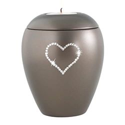 Urns UK Crematie Urn, Keramisch, Chocolade, Keepsake/Klein