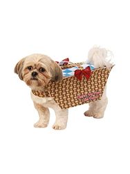 Rubie's Disfraz Oficial del Mago de Oz Toto Basket para Perro, Disfraz para Perro, Talla S, 200 g, Halloween