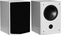 Advance Acoustic K3S-Coppia di diffusori da libreria, 2 Vie, 89 dB, colore: bianco laccato