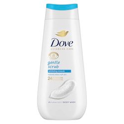 Dove Advanced Care Gentle Scrub Body Wash Body Cleanser Shower Gel with exfoliating Minerals for Instantly Lotion-Soft Skin 225 ml