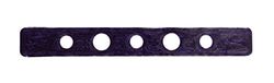 Caravan 96342 French Twist Comb Decorated with Green Enamel