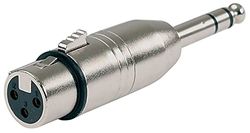 Alpha Audio 191611 adapter XLR (f) - 6,3 mm stereo jack