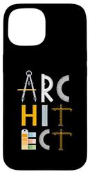 Architetto Regali Laurea Uomini Donne Architettura Studenti Custodia per iPhone 15