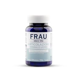 FRAU Articolazioni Donna e Uomo 120 compresse (4 Mesi), Integratore Alimentare Glucosammina, Artiglio del Diavolo, Vitamina C, Zenzero, Manganese, Funzionalità Articolare, Senza Glutine e Lattosio