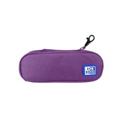 Oxford B-Hook, schooletui met elastisch rubber, gerecycled materiaal RPET, lila, Lila, B-haak