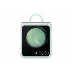 Samsung Galaxy Official Silicone Case with Ring for Z Flip5, Ocean Green