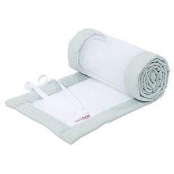 babybay Protector de cuna de malla Royal apto para modelo Maxi, Boxspring, Comfort y Comfort Plus, color verde menta