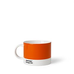 Copenhagen design Pantone Cup, chá / café mug, fina China (cerâmica), 475 ml, laranja 021 C, porcelana, 1 unidade (embalagem de 1)