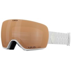 Giro Lunettes de ski Article II pour femme – White Bliss, Vivid Copper/Vivid Infrared Lens