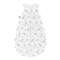 Julius Zöllner Baby zomerslaapzak van 100% katoen, maat 110, standaard 100 van Oeko-Tex, made in Germany, safari