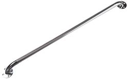 Homecraft Chrome-Plated Steel Grab Bar, Safety Rail and Mobility Aid for Bathroom for Elderly, Disabled and Handicapped Users, Indoor and Outdoor Attachment, 812 mm (32")