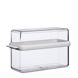 Mepal Caixa para pão crocante Stora - Recipiente para guardar bolachas e pão crocante - caixa de bolachas - ideal para guardar um pacote de pão crocante - 1600 ml - branco