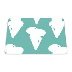Questo Casa, Rectangle Digital Printed Mouse Pad, Non-Slip Base, for Office and Home, Size: 22 x 18 cm