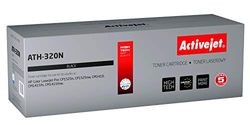 Activejet ATH-320N Toner for HP Printer; HP 128A CE320A Replacement; Supreme; 10000 Pages; Black