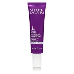 Super Facialist Retinol Resurfacing Concentrate – Anti-Ageing Serum with Retinol for Smoother, Brighter Skin, Targets Fine Lines & Texture, Night Treatment, 30ml