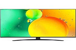 LG 43NANO763QA TV 109.2 cm (43) 4K Ultra HD Smart TV Wi-Fi Black