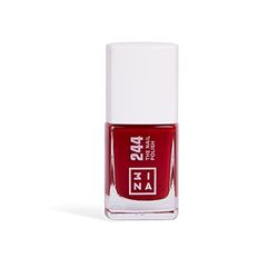 3INA MAKEUP - The Nail Polish 244 - Rojo - Esmalte de uñas brillante de alta pigmentación - Nail Polish de larga duración - Pintauñas de secado rápido - Fácil aplicación - Vegan - Cruelty Free