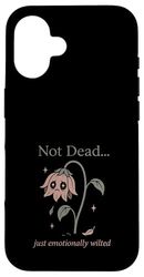 Piante Killer Humor Nero Pollice Divertente Botanico Caos Custodia per iPhone 16