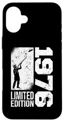 Clay Shooters Vintage 1976 birthday clay-pigeons shooting Case for iPhone 16 Plus