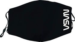 cotton division ACNASADMS003_A Mond-neusmasker, uniseks, zwart
