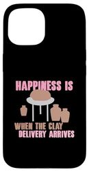 Clay Delivery Pottery Design For A Potter Case for iPhone 15
