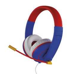 Gioteck - Auricular Estereo con Cable XH-100S Rojo y Azul para Xbox One, PS4, PS5, Switch y PC (Nintendo Switch)