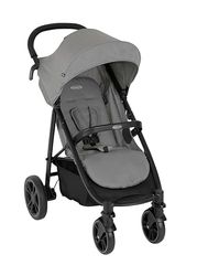 Graco EeZeFold - Cochecito deportivo con mecanismo de plegado inteligente, desde el nacimiento hasta los 3 años (0 a 15 kg), color gris