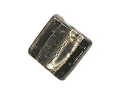 Szare przezroczyste kwadratowe szklane koraliki 1.2x1.2x0.5cm. 500gr. 235u. Ok.