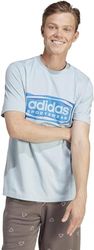 adidas Vikta sportkläder för män grafisk t-shirt