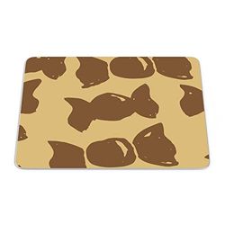 Bonamaison, Rectangle Pop Art Digital Printed Mouse Pad, Non-Slip Base, for Office and Home, Size: 22 x 18 cm