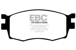 EBC Brakes DP21768 Green stuff Brake Pads