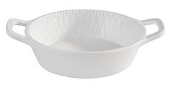 APS schaal -mini- van melamine, Ø 8,5 cm, hoogte 2,5 cm, wit, 0,07 liter greep: elk 1,5 cm