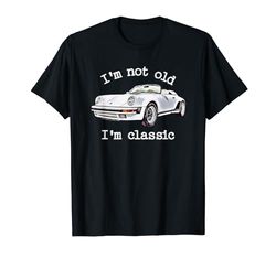 No soy viejo, soy clásico, Sportscar, 1989 convertible Camiseta