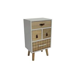 DKD Home Decor Comodino, Legno ingegnerizzato, Estándar