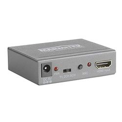 Marmitek Connect AE14 - Extrator de áudio HDMI 4K - conversor com ARC - sinal de áudio do cabo - use o canal de retorno no sistema sem ARC