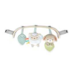 Ingenuity, Arc d'activits en bois pour transats Soothing Essentials, inspir par la mthode Montesorri, 3 jouets amovibles, de 0-12 mois