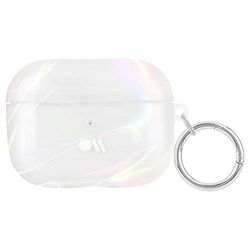 Case-Mate - Coque pour AirPods Pro avec Protection antimicrobienne – Bulle de Savon – irisé avec Micropel, Taille Unique