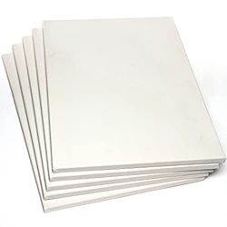 Baker Ross AG921 - Tela per pittura allungata, extra large, confezione da 5