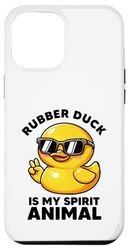 iPhone 13 Pro Max Rubber Duck Is My Spirit Animal I Love Duck Lover Funny Duck Case