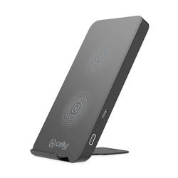 Celly Draadloze standaard Quick Charge - Zwart