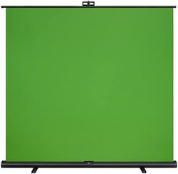 Elgato Green Screen XL - Extra Wide 2x1.82m Chroma Key panel, Wrinkle-Resistant Fabric for Background Removal for Streaming, Video Conferencing, on Instagram, YouTube, TikTok, Zoom, Teams, OBS