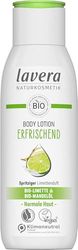 lavera Refreshing Body Lotion - Body Milk with Organic Lime & Almond Oil Fragrance - Vegan - Body Milk for Normal Skin - PETA Certified - Biodegradable - Natural Cosmetics (1 x 200 ml)
