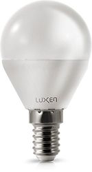 Luxen Lampadina LED E14, 3 W, Bianco, 45 x 80mm