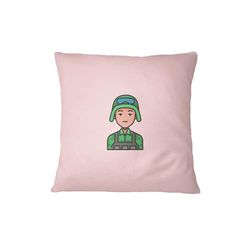 Bona Basics, Funda De Cojín Decorativa, Funda De Cojín Decorativa, Decoración del Hogar, para Sofá, Cafetería, Tamaño: 60x60 Cm, ​​Color: Rosa Claro