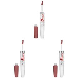 Maybelline Superstay 24 Hour Lip Color, 725 Caramel Kiss, 1 Count, Pack Of 3
